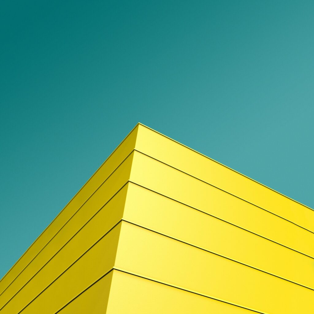 yellow building